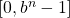 [0, b^{n}-1]